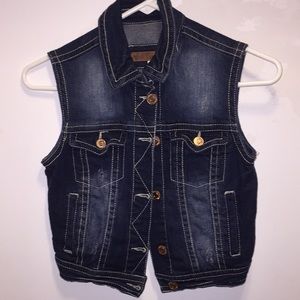 Woman’s jean vest